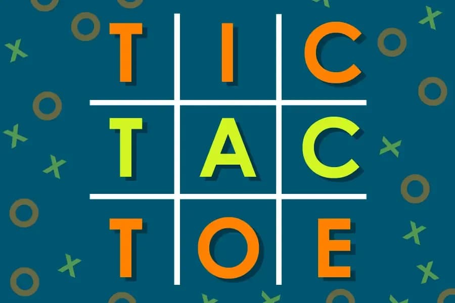 Tic Tac Toe game logo